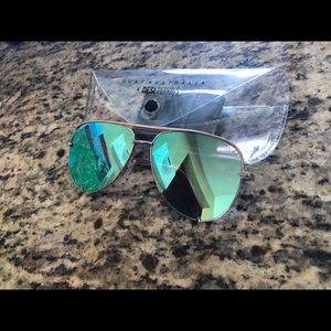 Quay by Desi Perkins Blue/Silver